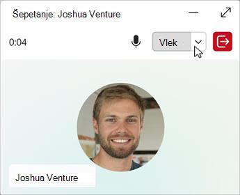 Stran za upravljanje čakalnih vrst z možnostjo Barge v spustnem meniju.