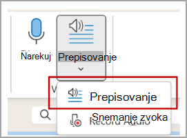 Prepisovanje doma