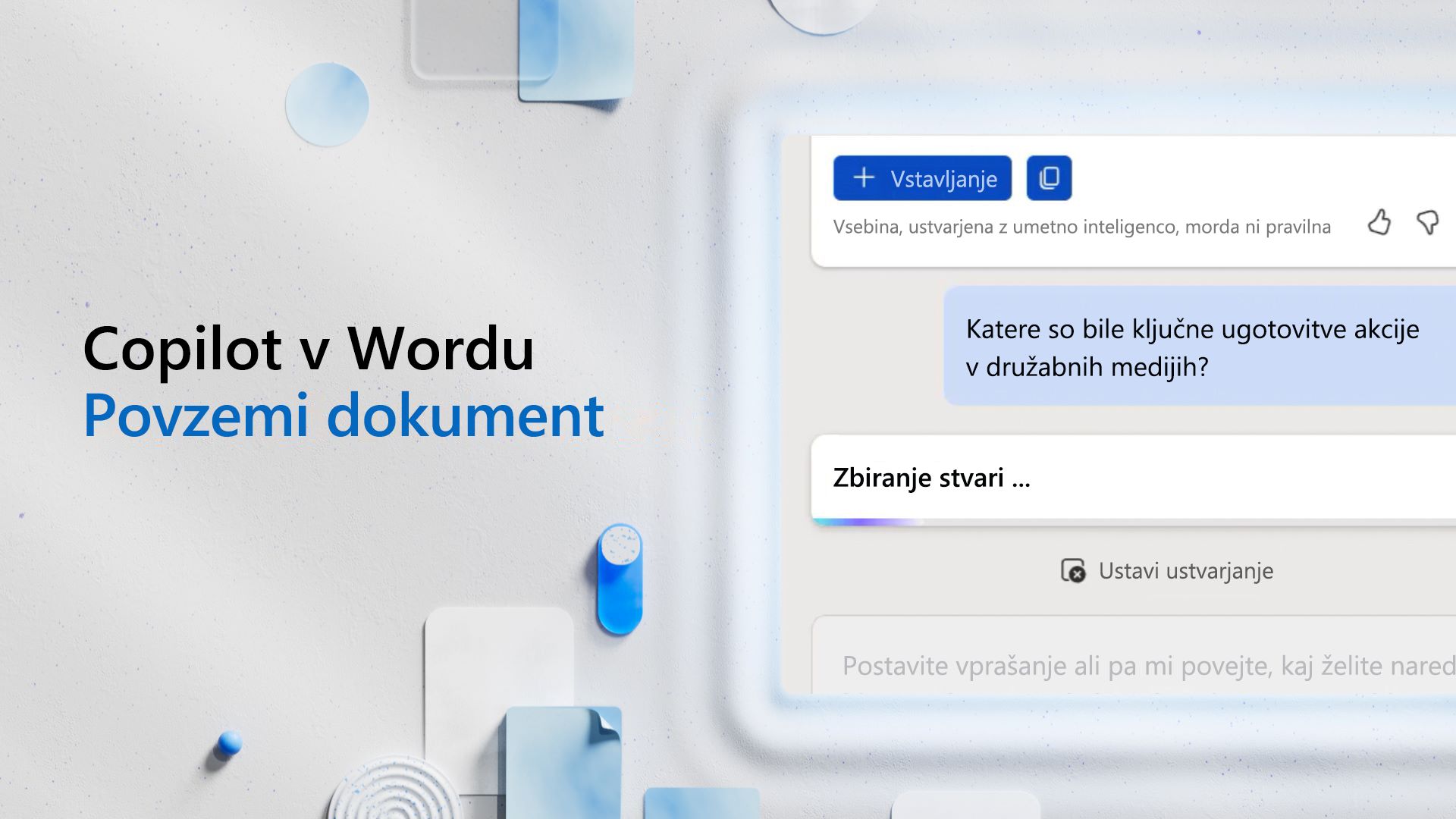 Videoposnetek: Povzemite dokument