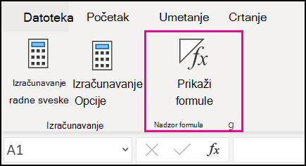 Prikazivanje formula na vebu