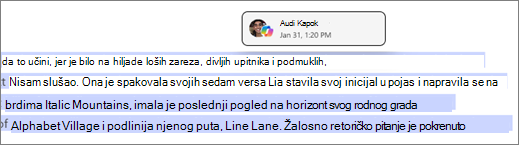 Copilot Pages identifikuju autora i vremensku oznaku Copilot
