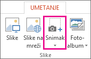 Grupa „Ilustracije“ u programu PowerPoint