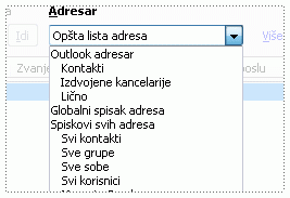 Lista adresara