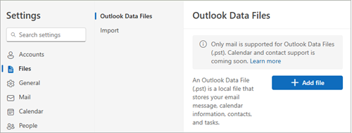 U postavkama izaberite stavke 