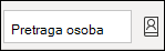 Pretraga osoba i pristup adresaru