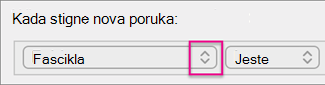 Click chevrons to open the list