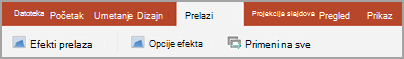 Kartica „Prelazi“