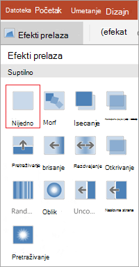 Uklanjanje prelaza