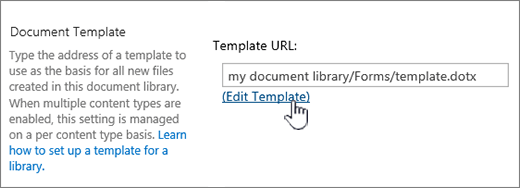 Uređivanje predloška