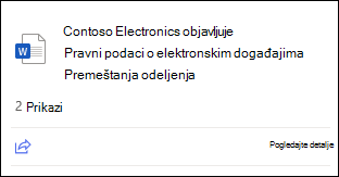 Skupljena kartica datoteke