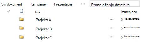 Fascikle u biblioteci