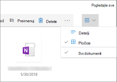 Tiled view in document library