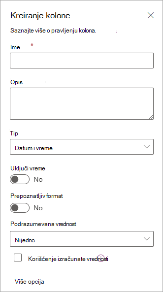 Snimak ekrana table 