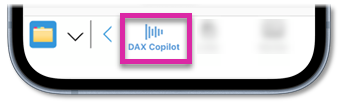 Image highlights DAX Copilot application in Haiku mobile application