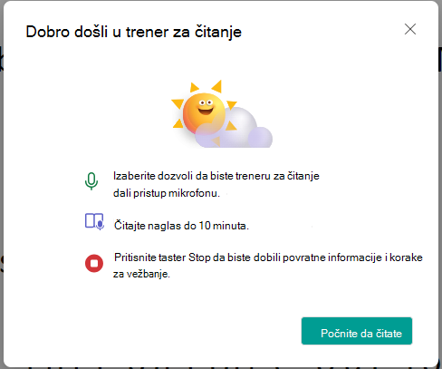 Početak čitanja