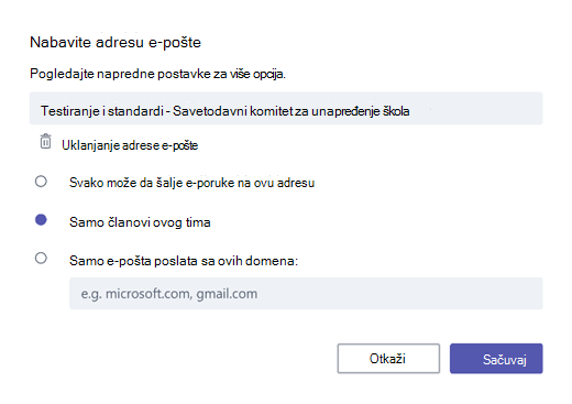 Preuzimanje e-pošte