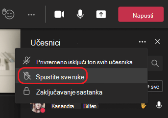 Opcija menija 