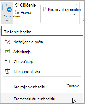 Izaberite stavku 