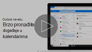 Sličica video zapisa o pronalaženju događaja
