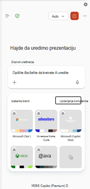 Snimak ekrana koji prikazuje stavku 