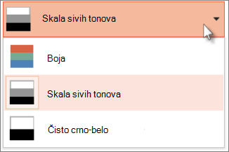 Izbor šeme boja za otisak