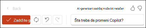 Snimak ekrana dugmeta 