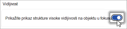 Snimak ekrana dugmeta 