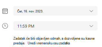 Uređivanje zadatka