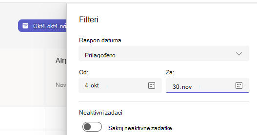 filter za ocene