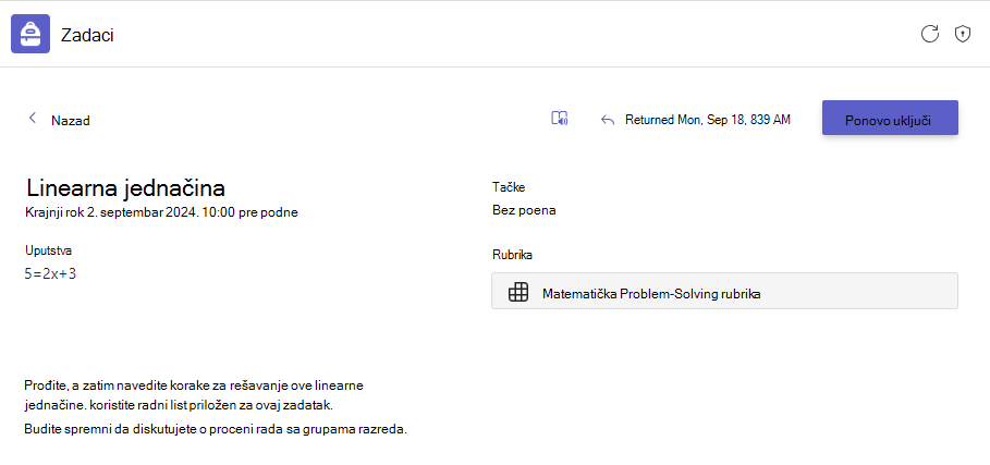 domaći zadatak