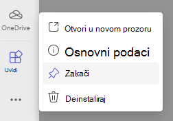Snimak ekrana kačenja.