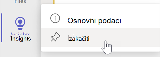 Snimak ekrana koji prikazuje 
