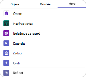 Idite u aplikaciju Reflect na uređaju da biste prikupili odgovore.