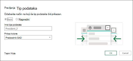 Kreiranje tipa podataka