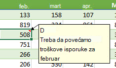 Slika komentara koji je preoblikovan.