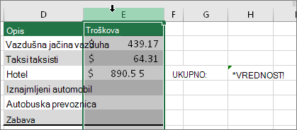 Izabrana kolona