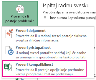 Proveri kompatibilnost