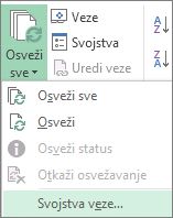Svojstva veze
