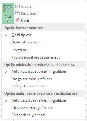 Snimak ekrana koji prikazuje dugme 