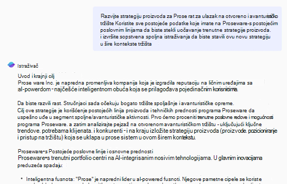 Izveštaj istraživača