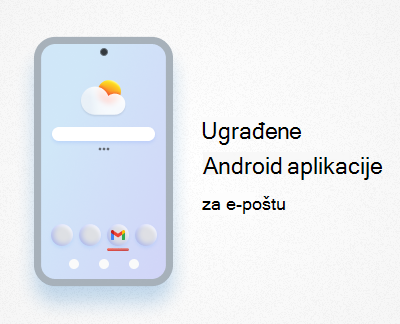 Ugrađene Android aplikacije za e-poštu