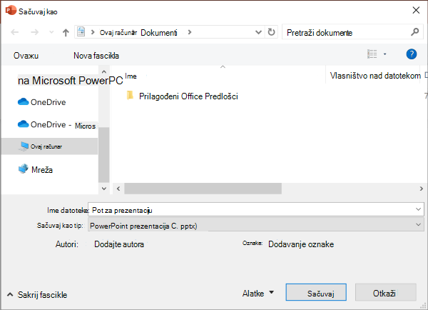 Zastarelo iskustvo sa funkcijom 