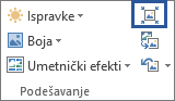 Ikona „Komprimuj slike“ bez oznake