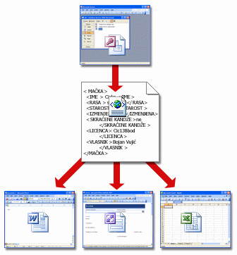 XML koji koriste drugi programi