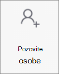 Invite People button in OneDroid za Android