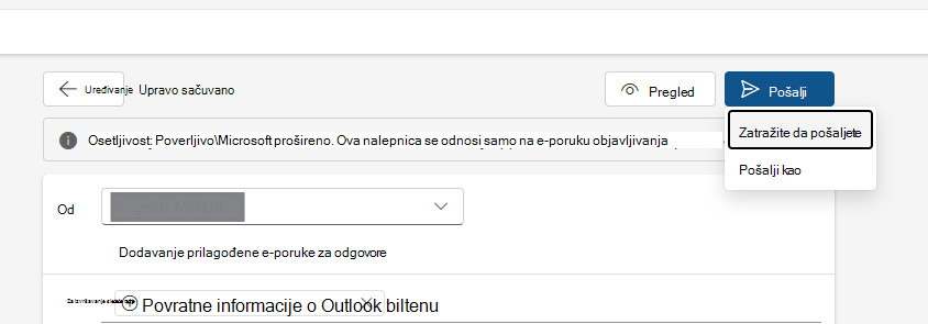 Bilteni traže da pošaljete