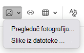 Umetanje slike u potpis u programu Outlook za Mac
