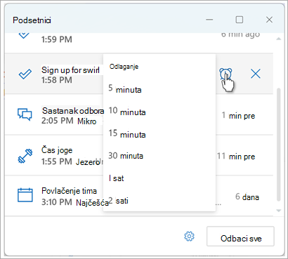 Set reminders in Outlook screenshot eight