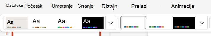 Snimak ekrana kartice 