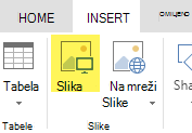 Dugme za umetanje slike